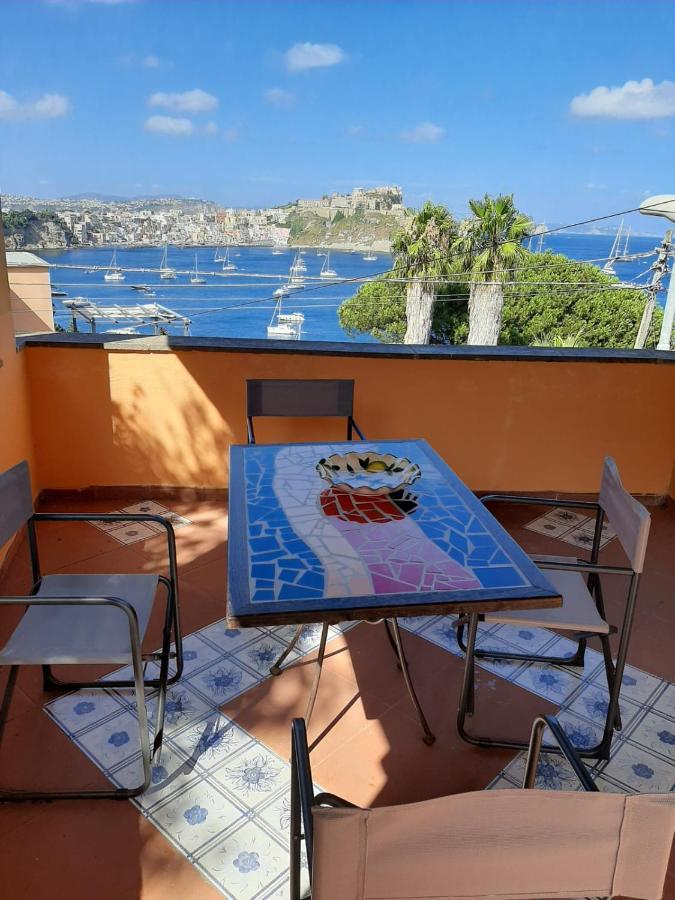 Appartamento Casa Raia - Overlooking The Sea Procida Esterno foto