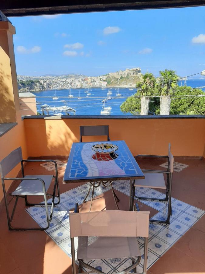 Appartamento Casa Raia - Overlooking The Sea Procida Esterno foto